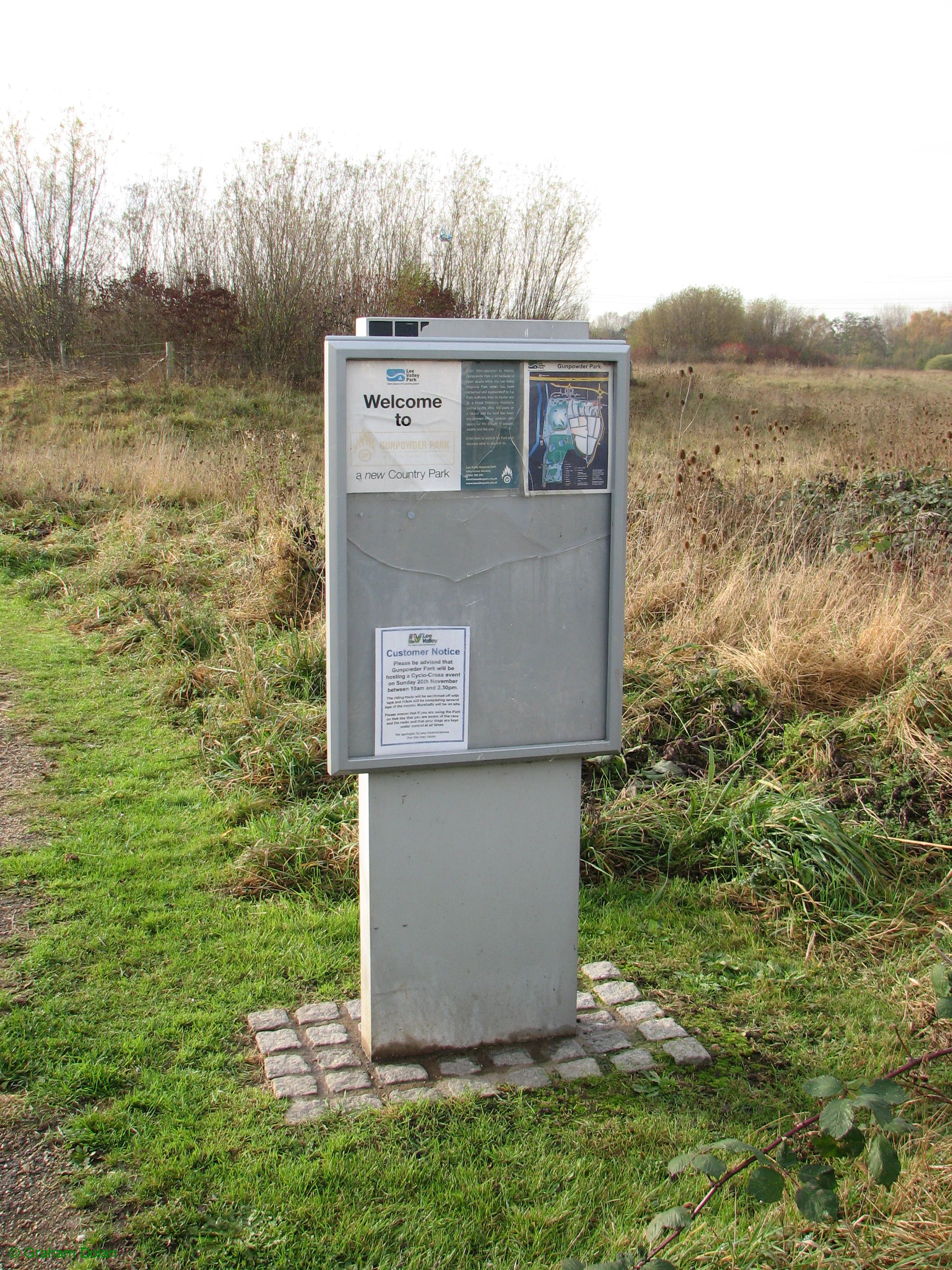 Greenwich Meridian Marker; England; Essex; Waltham Abbey